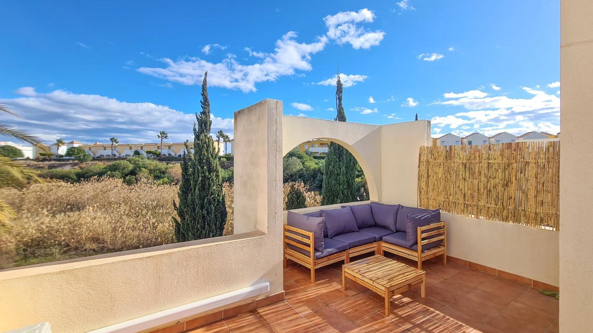 Garden Vistas. Hermoso Duplex Con Patio, Solarium Y Piscina. Vera Exteriör bild