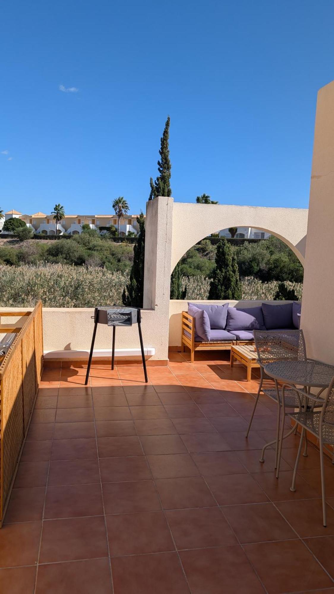 Garden Vistas. Hermoso Duplex Con Patio, Solarium Y Piscina. Vera Exteriör bild