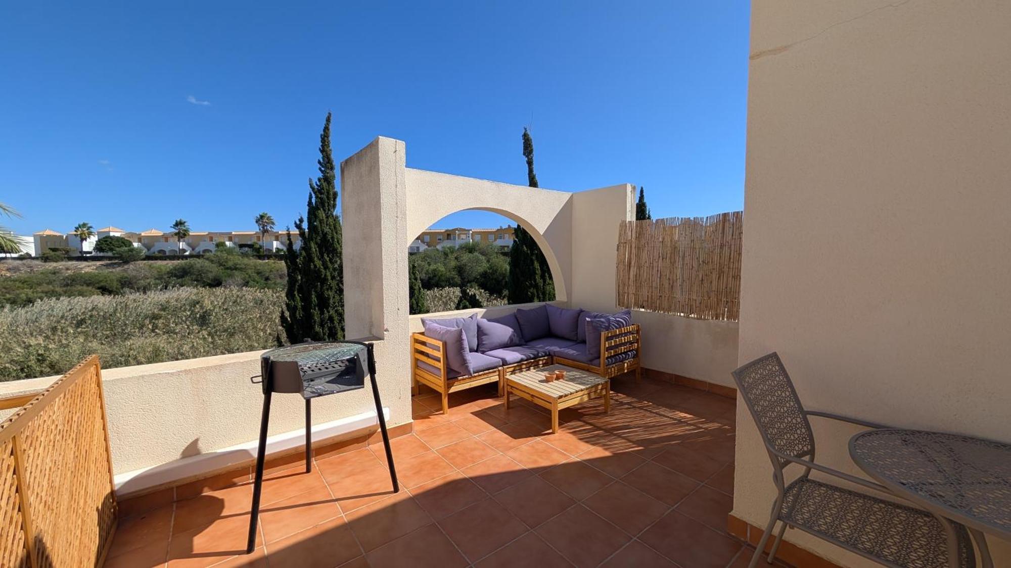 Garden Vistas. Hermoso Duplex Con Patio, Solarium Y Piscina. Vera Exteriör bild